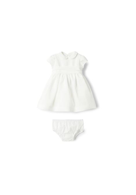 White Linen Dress With Belt IL GUFO | P25VM785L00020101